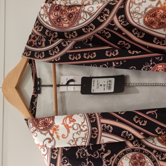 Baroque Print Blazer NWT - Picture 5 of 8